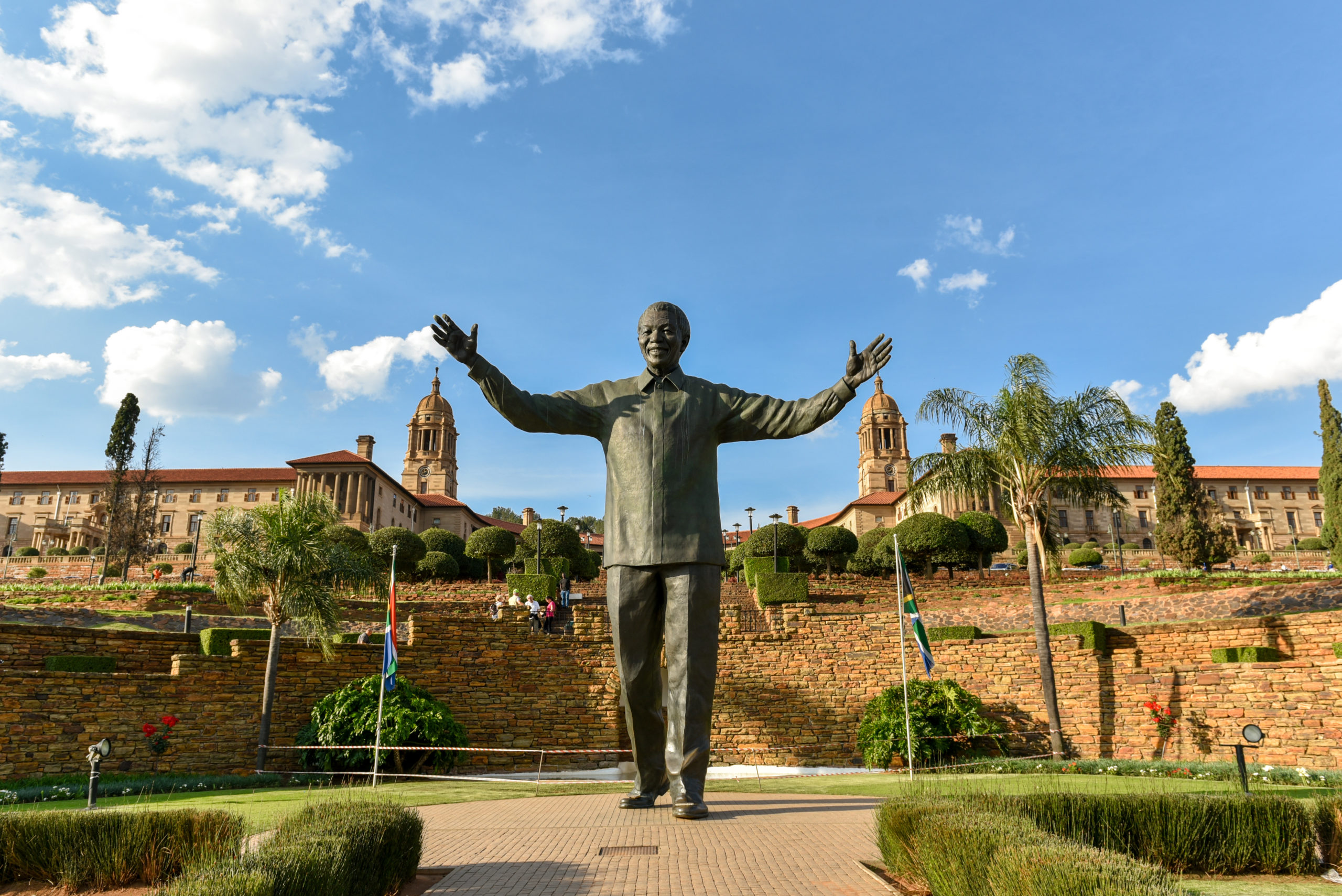 statue-of-nelson-mandela-at-the-union-buildings-pretoria Walking in Mandela’s Footsteps through South Africa