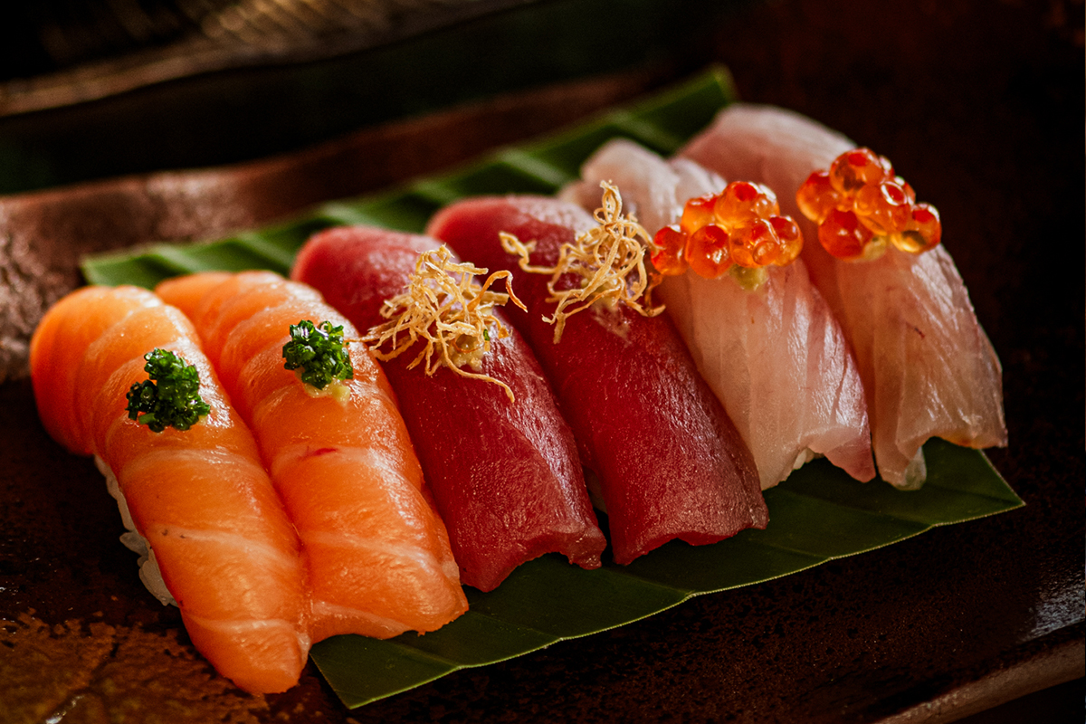 3 Japanese a la carte fish