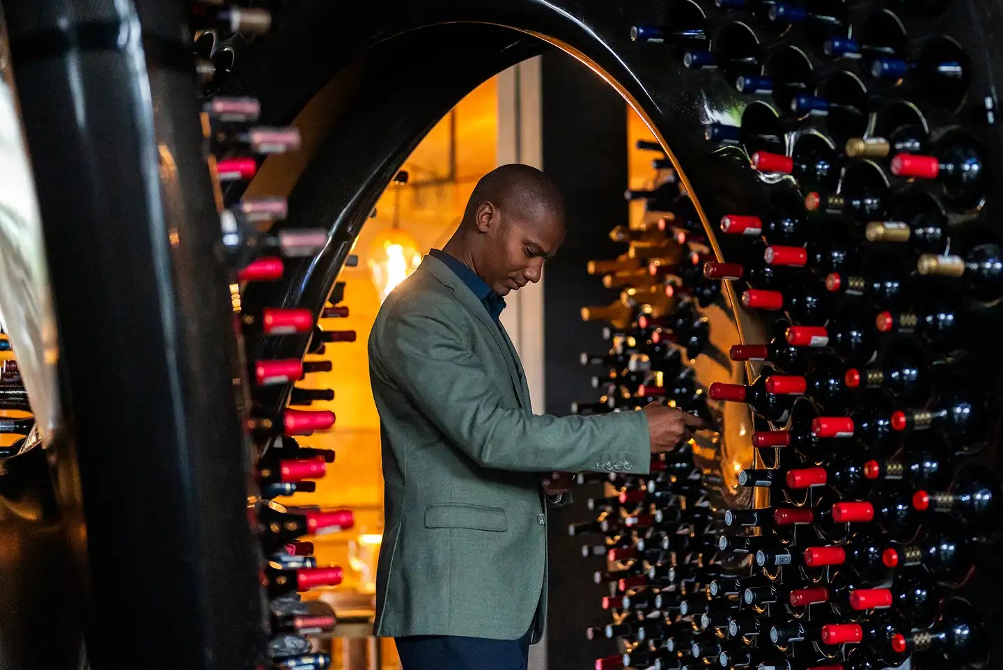 home-wine The wine gallery at CURATE